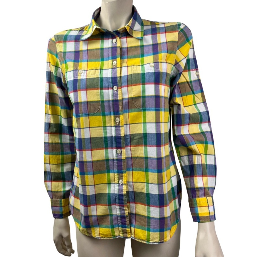 Lauren Ralph Lauren Plaid‎ Button Down Shirt